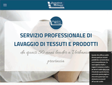 Tablet Screenshot of lavanderiamilanese.com